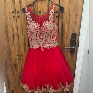 May Queen Burgundy Dress